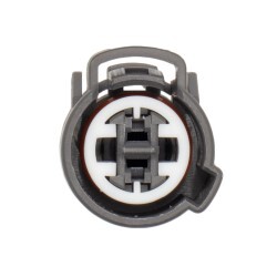 2 Pin Grey (Round) Connector Common To "Honda"