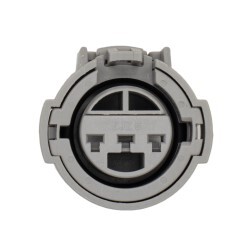 3 Pin Grey (Round) Connector Common To "Honda"