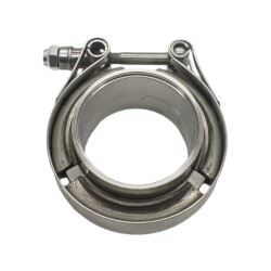 V-Band 1.5 Inch Male Female Flange With Clamp "Stainless Steel"