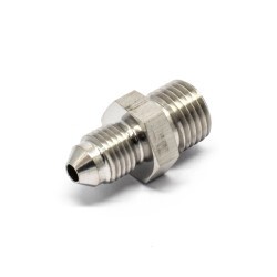 Metric M12X1.5mm To Male AN4 Stainless Steel